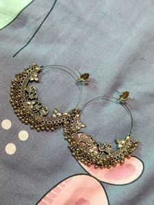 Boho Jhumka Earrings
