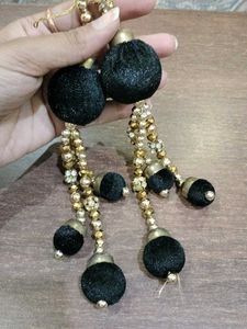 Black Blouse Dangler