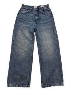 Wide Leg Denim Jeans