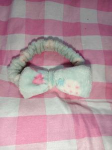 Cute Fuzzy Bow Headband