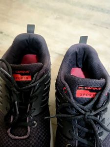 CAMPUS Black Sport Shoes
