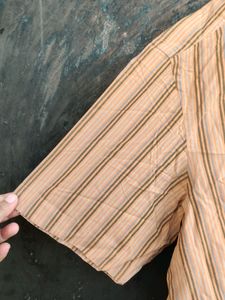 Half Sleeve Brown Shirt For men