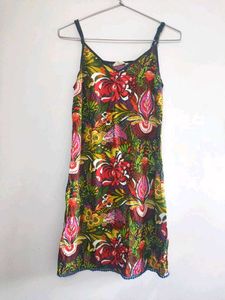 Colorful Print Dress