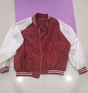Women New Trendy Maroon Jacket