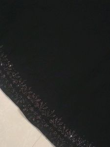 New Abaya With White Stones