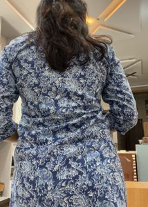 Blue Preety Short Kurti 💙