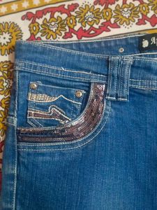 Designer Embellished Capri