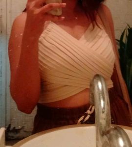 Criss Cross Halter Top