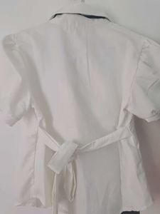 Kawaii Bow Tie Blouse