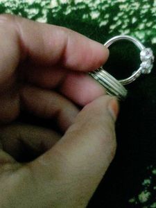 Silver Coated Toe Ring...