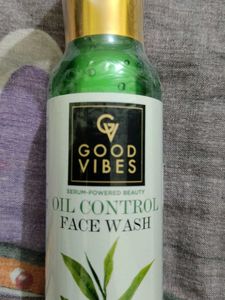 Good Vibes Green Tea Face Wash