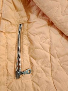 Peach Quilted Jacket