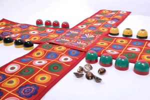 Vintage Indian Pachisi Game