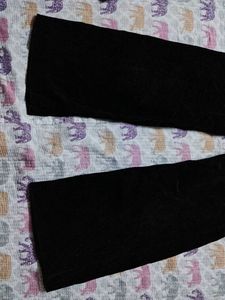 Wide Leg Velvet (Cotrise)Pants