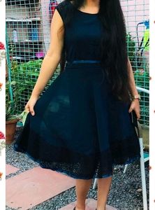 H&amp;M Basic Blue Dress