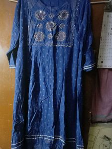 A Line Kurti With Pant