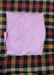 Lilac Floral Embroidered Blouse