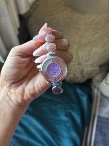 Stylish Purple Wristwatch