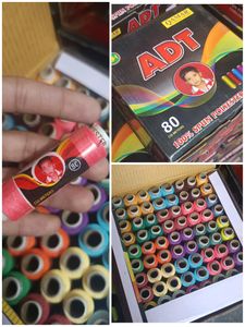ADT Sewing Thread Box  | Ladies Colurs