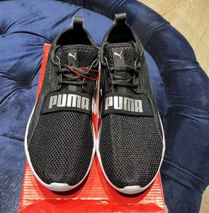 AUTHENTIC PUMA IDP MU BLACK RUNNING SHOES