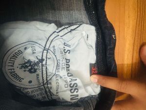 Dark Wash Denim Jeans