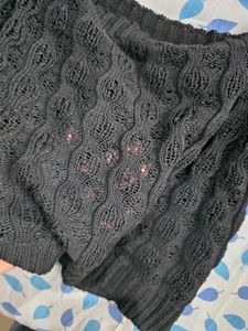 Chic Black Puff Sleeve Top