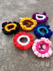 Cute Flower Hair scrunchies