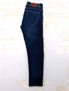 Dark Blue Denim Jeans