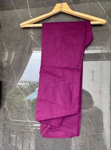 Ethnic Navy Blue N Purple Kurta Set