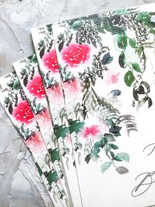 Hand Painted Birthday Card