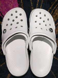 Crocs White Clogs...