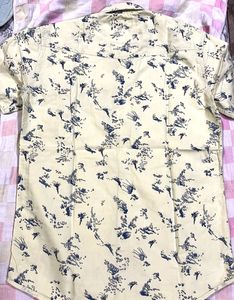 Men Cotton Shirt Half Sleeve M Size