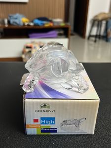 Glass Franchui Tortoise Showpiece