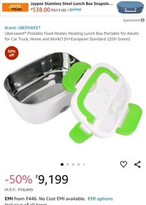 Ectronic LUNCH BOX Food Storage Warmer  700ml