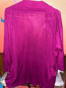 Pack Of Two Red And Purple shrugs XL
