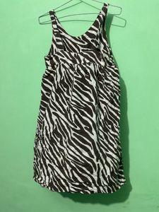 Zebra Print Sundress