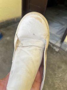 Funky White Shoes