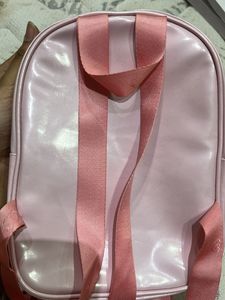 Pink Clear Mini Backpack