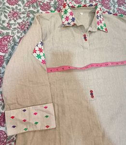 Absolutely New Stylish Beige Co-ord Set