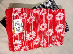 Floral Print Saree