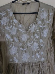 Elegant Embroidered Kurta Set