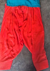Punjabi Patiala Kurta &salwar Set For Girls