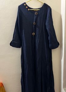 Navy Blue Maxi Dress