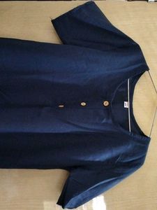 Navy Blue Kurta