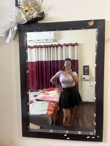 Zara Polka Dot Crop Top