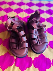 Zara Brown Sandals