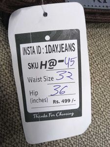 H@45 Size-32 (Sale) Latest Ladies high waist Jeans