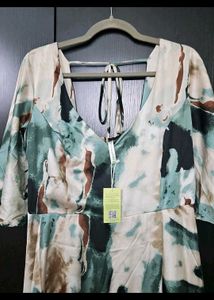 Stylish Print Maxi Dress