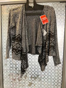 H&M Shrug New Grey Color