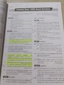 Class 12 Chemistry CBSE Solved PYQ Papers